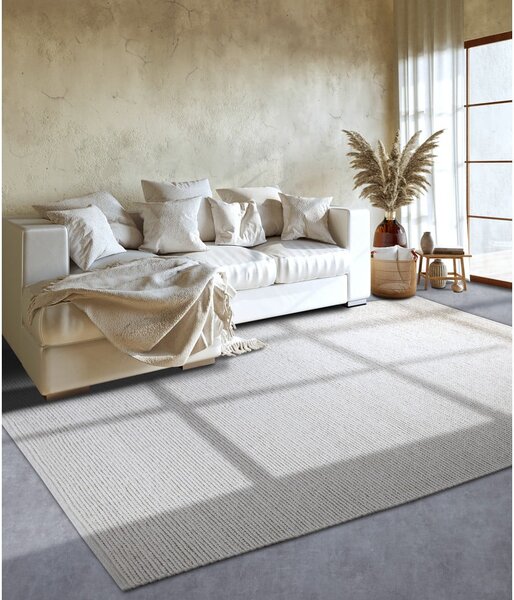Bijeli ručno rađen vunen tepih 190x280 cm Francois – Villeroy&Boch