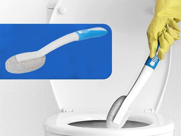 Krtača iz vulkanskega plovca za čiščenje kopalnice 31cm akcija