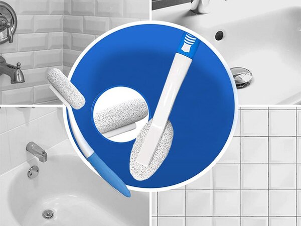 Krtača iz vulkanskega plovca za čiščenje kopalnice 31cm akcija