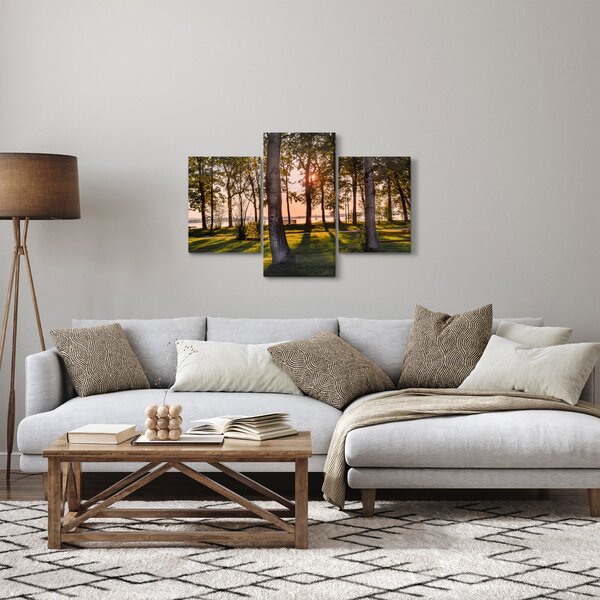 Slika drveća uz jezero (90x60 cm)