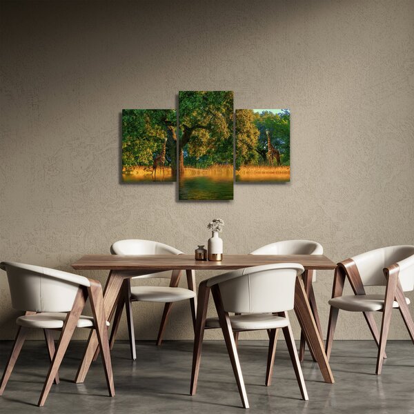 Slika žirafe u divljini (90x60 cm)