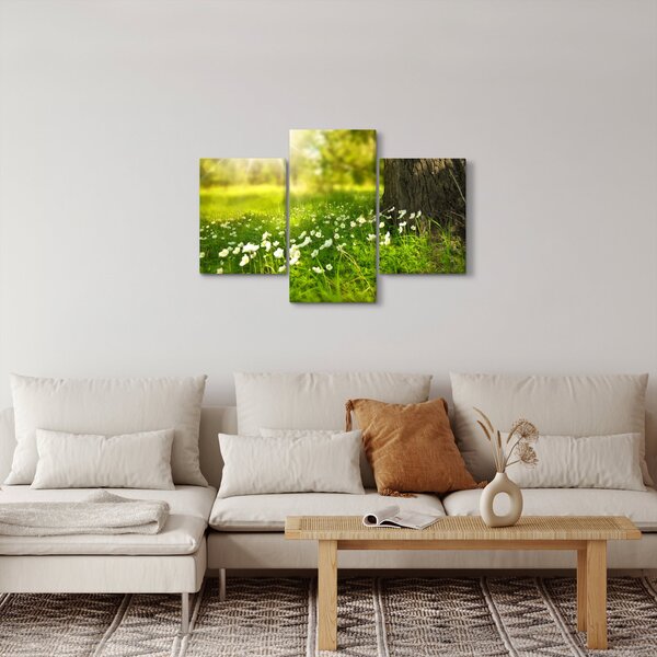 Slika proplanaka i cvijeća (90x60 cm)
