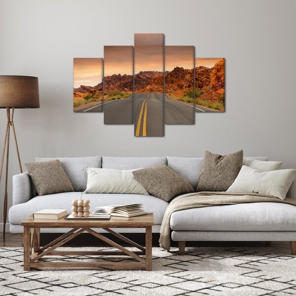 Slika ceste u planinama (150x105 cm)