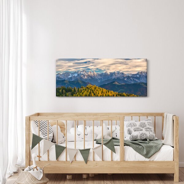 Slika - planinska panorama (120x50 cm)