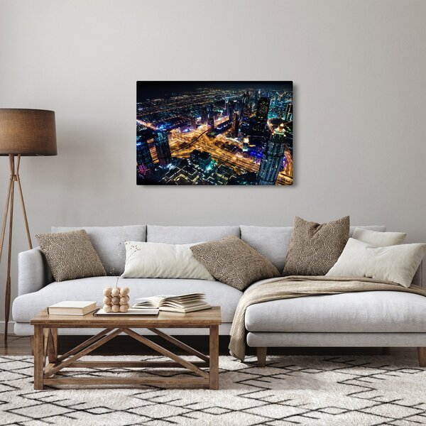 Slika noćnog grada (90x60 cm)