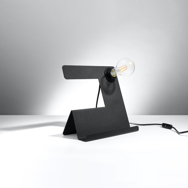 Stolna lampa INCLINE crna