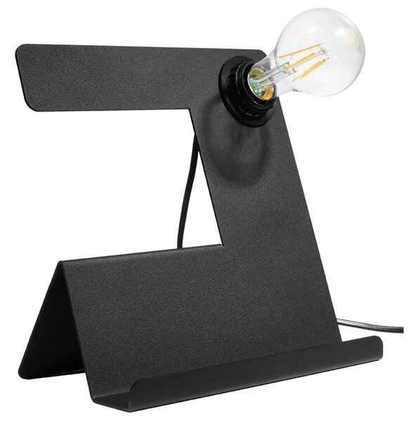 Stolna lampa INCLINE crna