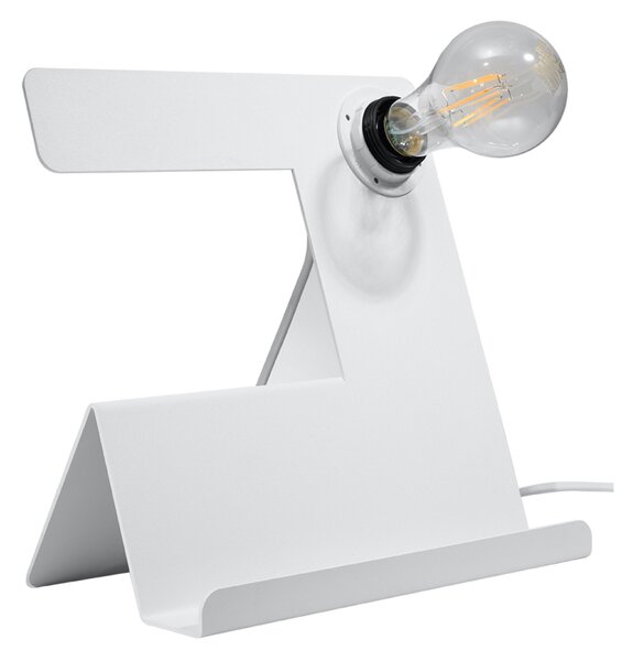 Stolna lampa INCLINE bijela