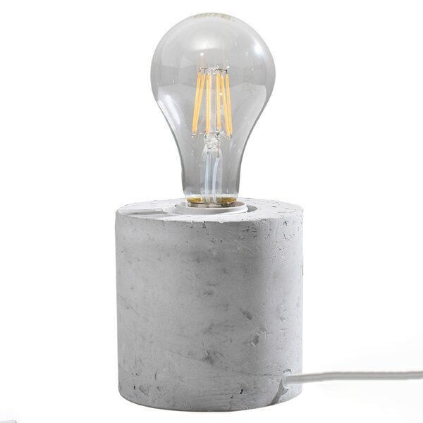 Stolna lampa SALGADO betonska