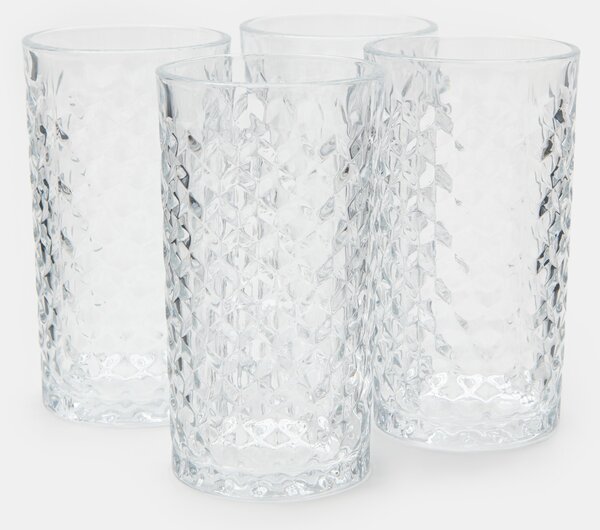 Sinsay - Set čaša s reljefnim uzorkom 4 pack