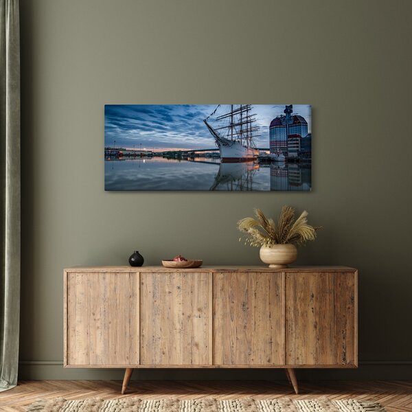 Slika jedrilice (120x50 cm)