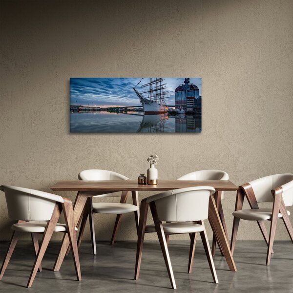 Slika jedrilice (120x50 cm)