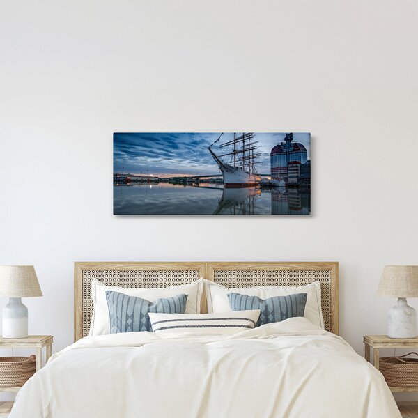 Slika jedrilice (120x50 cm)