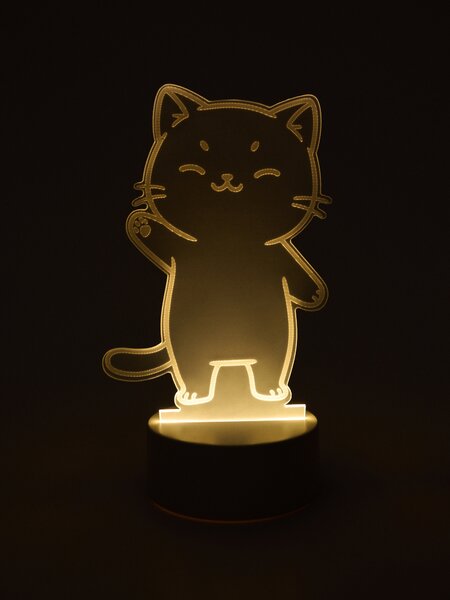 Sinsay - LED lampa u obliku mačke