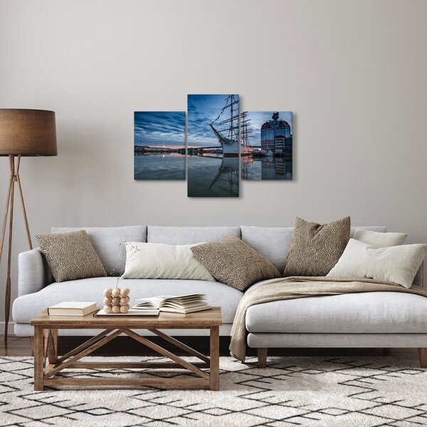 Slika jedrilice (90x60 cm)
