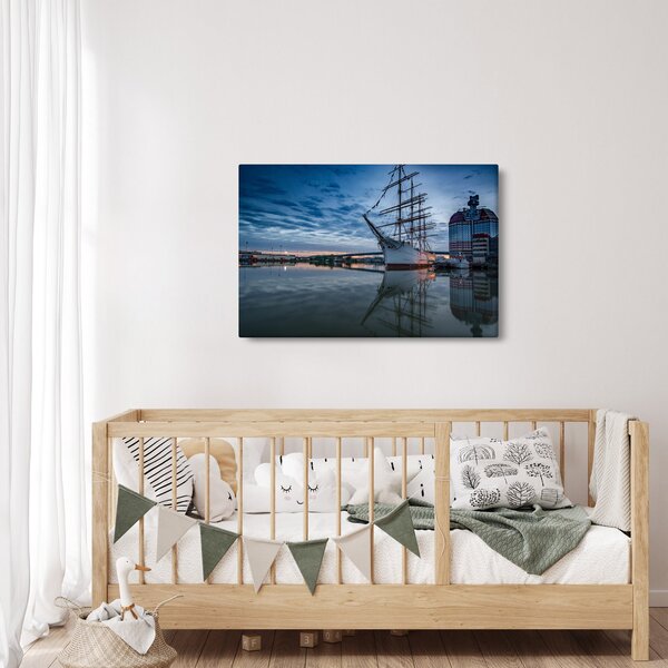 Slika jedrilice (90x60 cm)