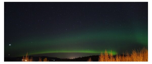 Slika polarne svjetlosti (120x50 cm)