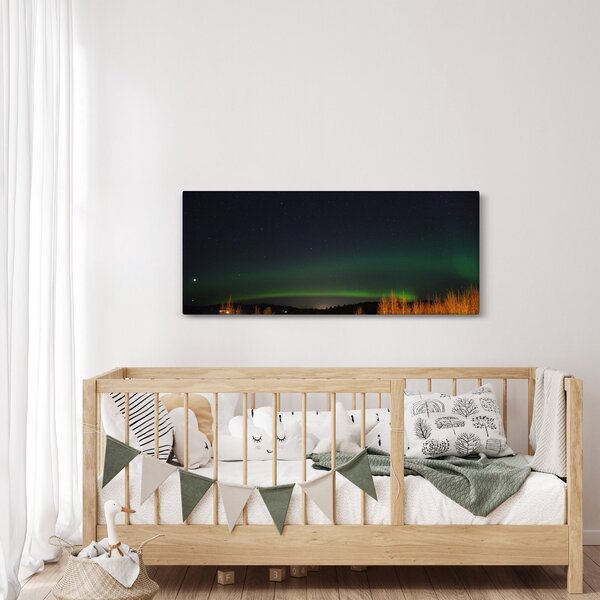 Slika polarne svjetlosti (120x50 cm)