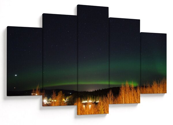 Slika polarne svjetlosti (150x105 cm)