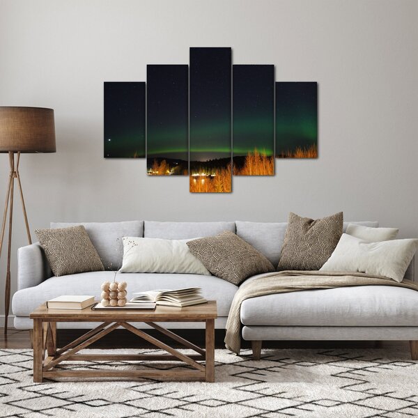 Slika polarne svjetlosti (150x105 cm)
