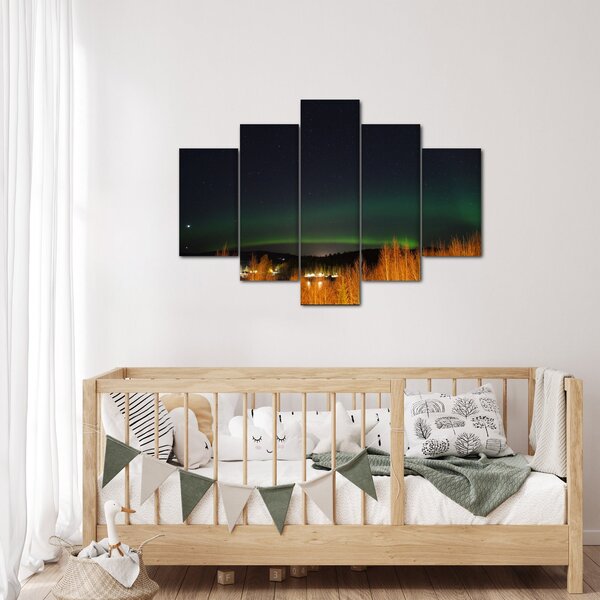 Slika polarne svjetlosti (150x105 cm)