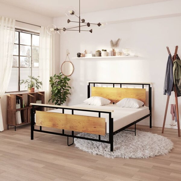 VidaXL Okvir za krevet metalni 160 x 200 cm