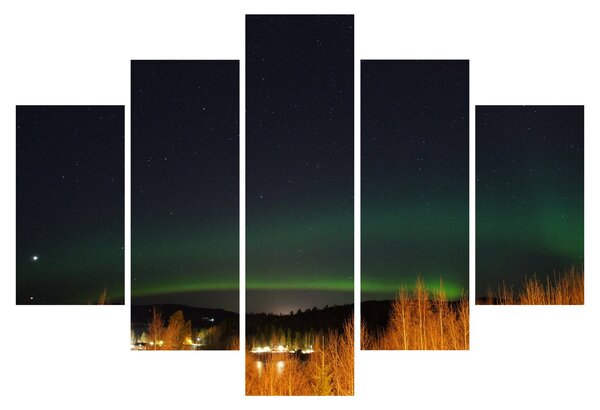 Slika polarne svjetlosti (150x105 cm)