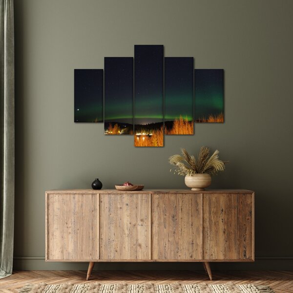 Slika polarne svjetlosti (150x105 cm)