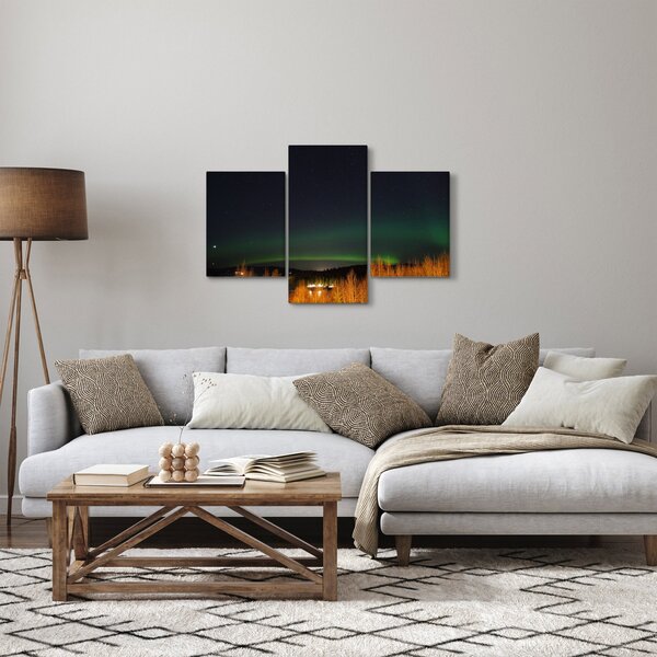 Slika polarne svjetlosti (90x60 cm)
