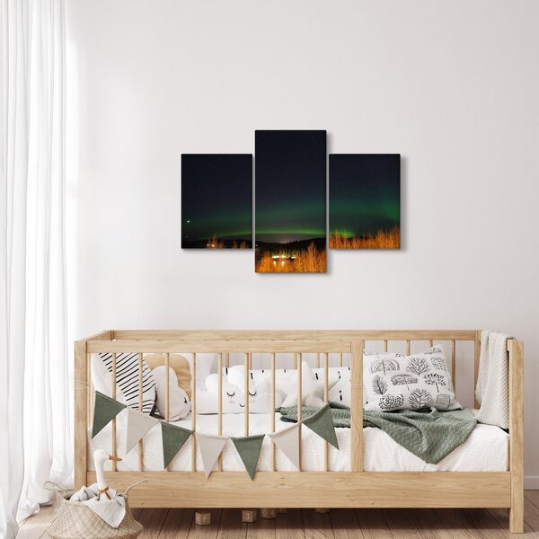 Slika polarne svjetlosti (90x60 cm)