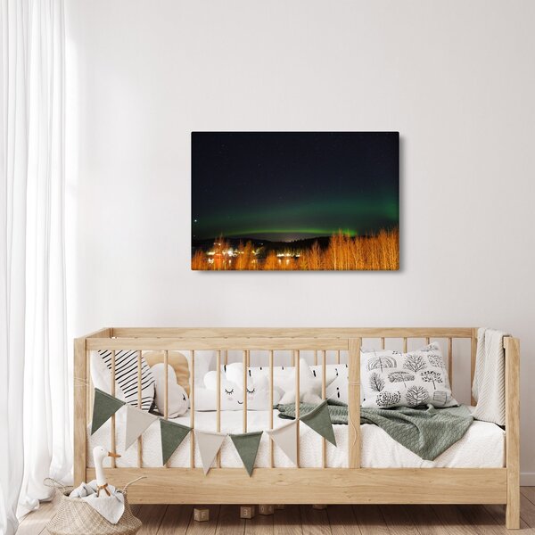 Slika polarne svjetlosti (90x60 cm)