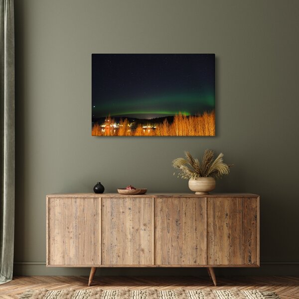 Slika polarne svjetlosti (90x60 cm)