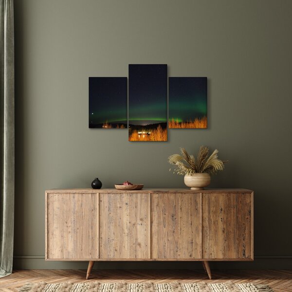 Slika polarne svjetlosti (90x60 cm)