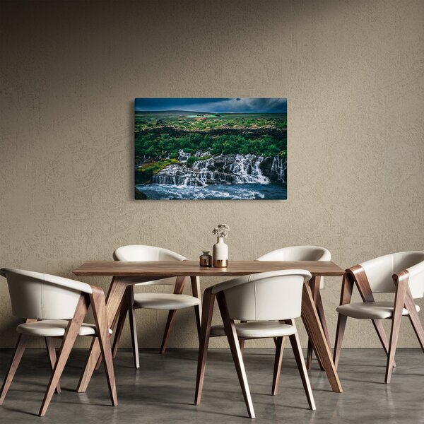 Slika slapova u prirodi (90x60 cm)