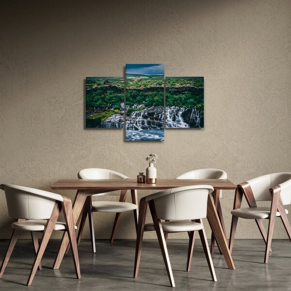 Slika slapova u prirodi (90x60 cm)