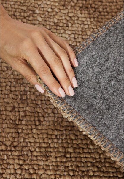 Svjetlo smeđi perivi tepih 80x150 cm Rocco Caramel – Elle Decoration