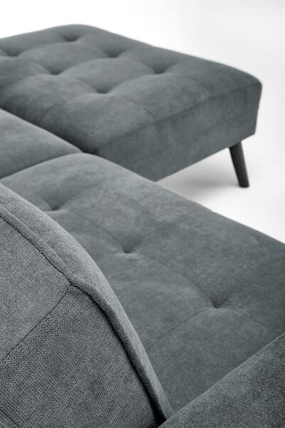 Zondo.hr Sofa s tabureom Corner (siva). 1092514