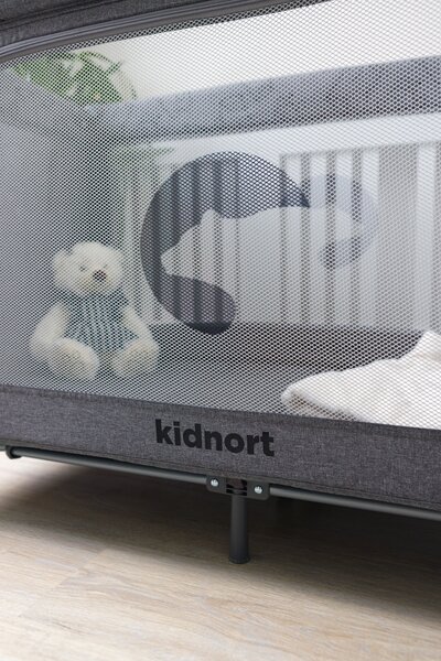 Putni krevetić Kidnort Ihalig svijetlosivi