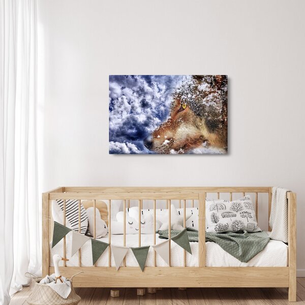 Slika vuka (90x60 cm)