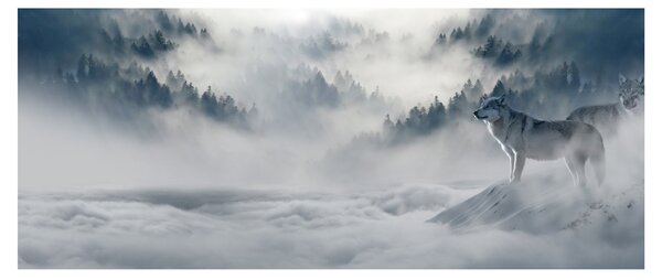 Slika vukova (120x50 cm)
