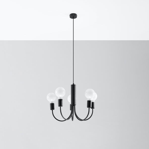 Luster PICCOLO 5 crna