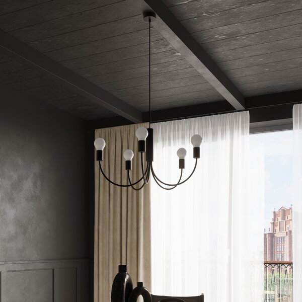 Luster PICCOLO 5 crna