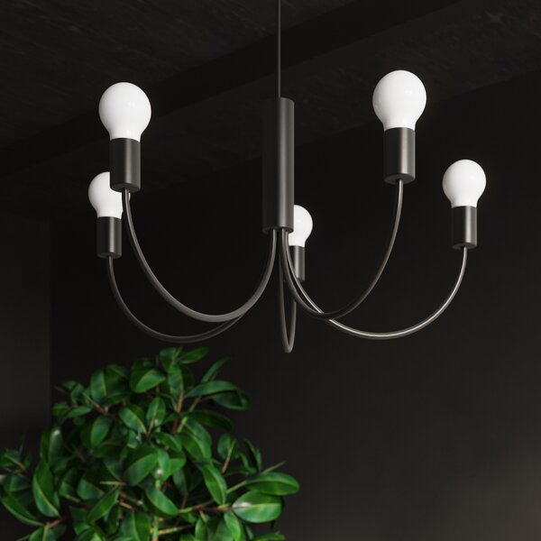 Luster PICCOLO 5 crna