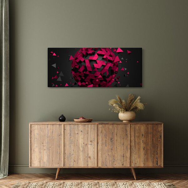 3D apstraktna slika (120x50 cm)