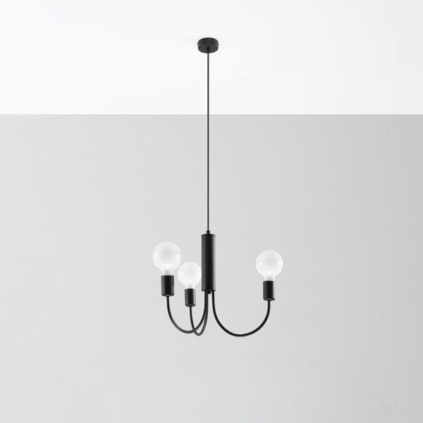 Luster PICCOLO 3 crna