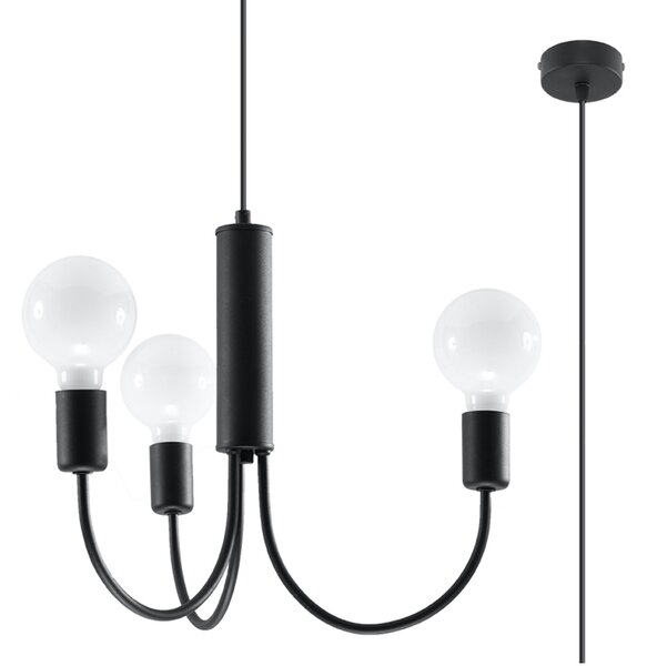 Luster PICCOLO 3 crna