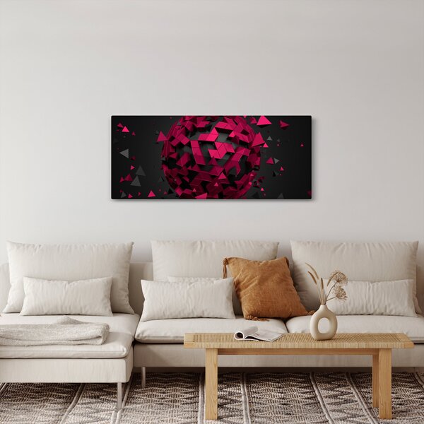 3D apstraktna slika (120x50 cm)