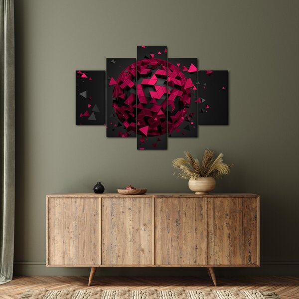 3D apstraktna slika (150x105 cm)