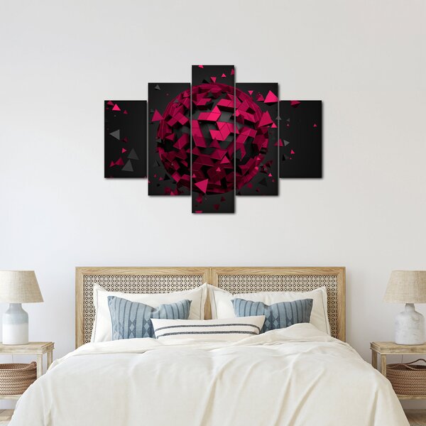3D apstraktna slika (150x105 cm)