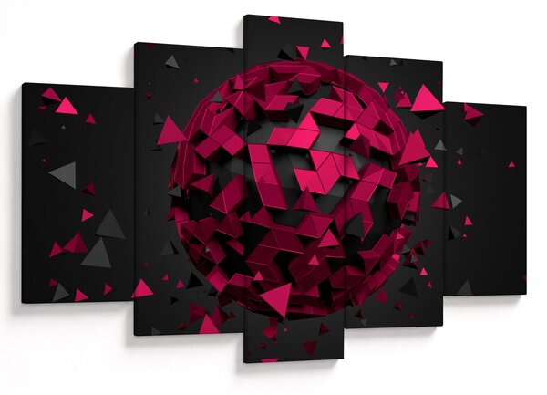 3D apstraktna slika (150x105 cm)